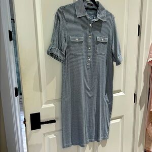 Striped Polo Dress by J. McLaughlin